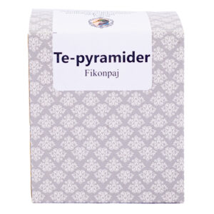 Fikonpaj svart te