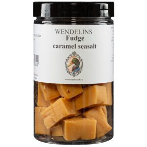 Caramel seasalt fudge