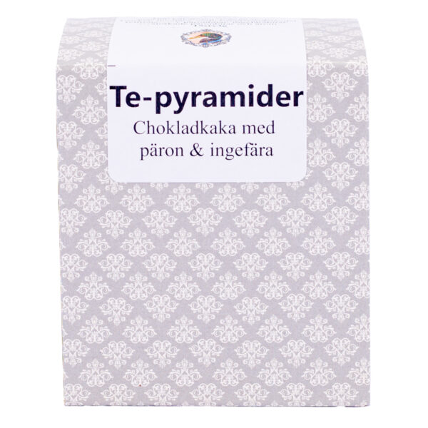 Vegansk te trots smak av choklad.